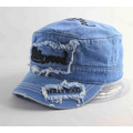 Washed denim military hat USA Cap Military Hat